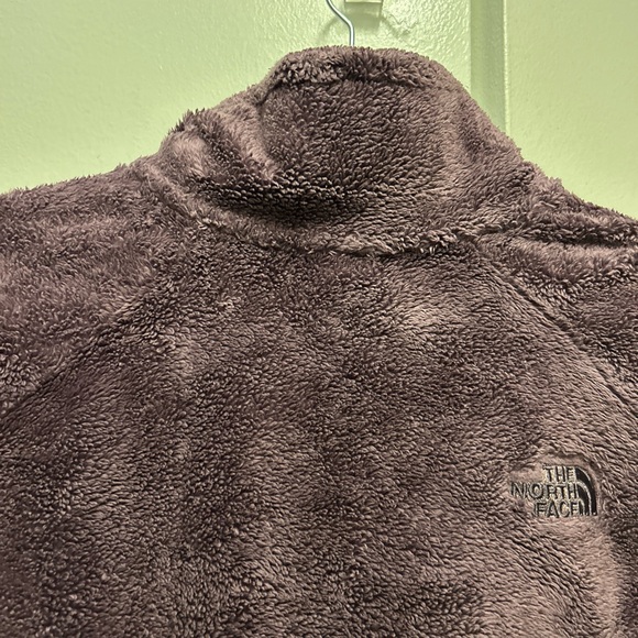 North Face jacket purple fuzzy deep pile full zip - Picture 12 of 12
